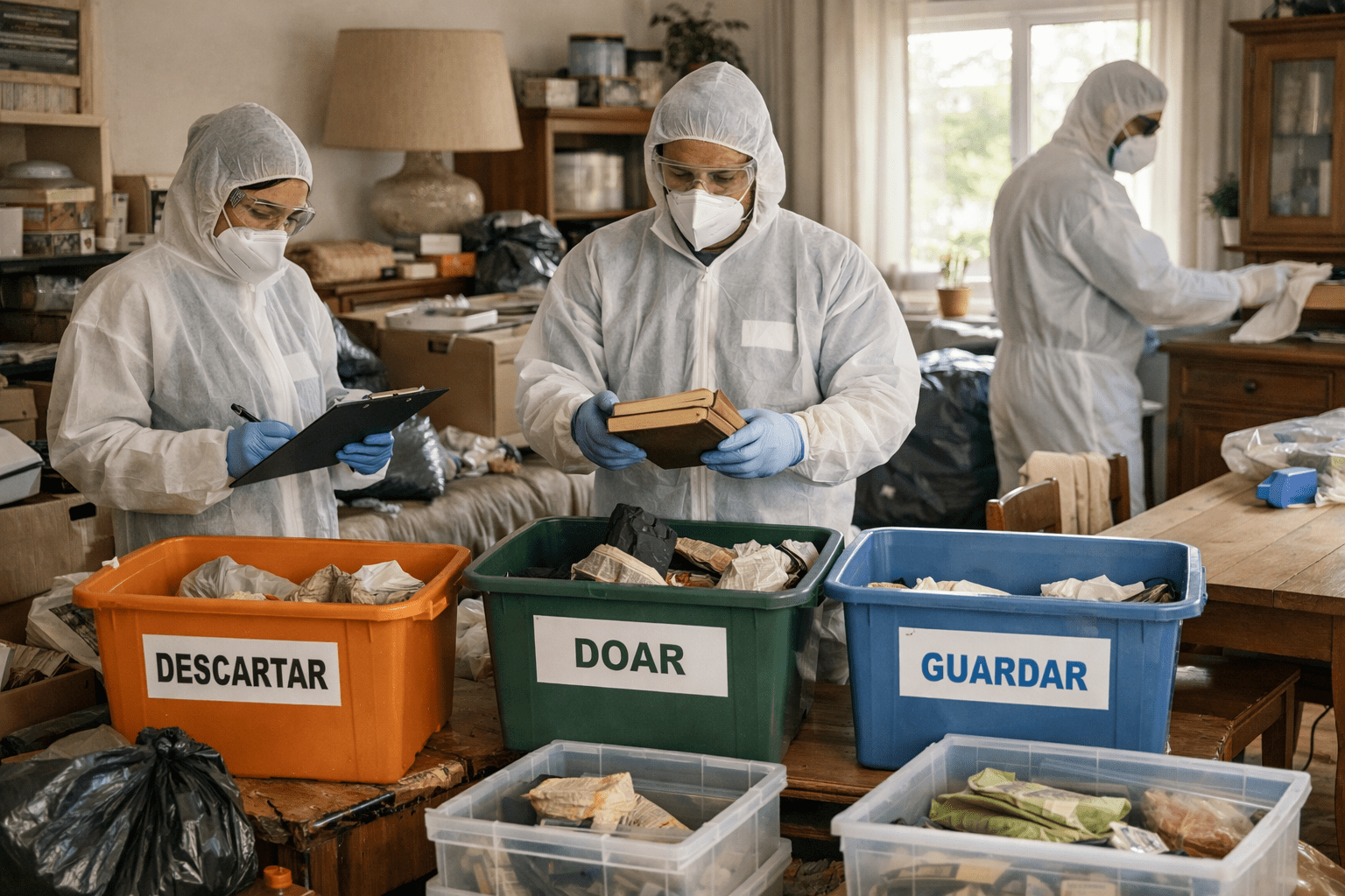 desinfestação de casas de acumuladores